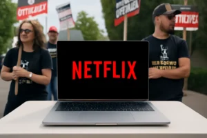 netflix oferece r$ 4,5 milhões em vaga de ia enquanto atores e roteiristas de hollywood seguem em greve