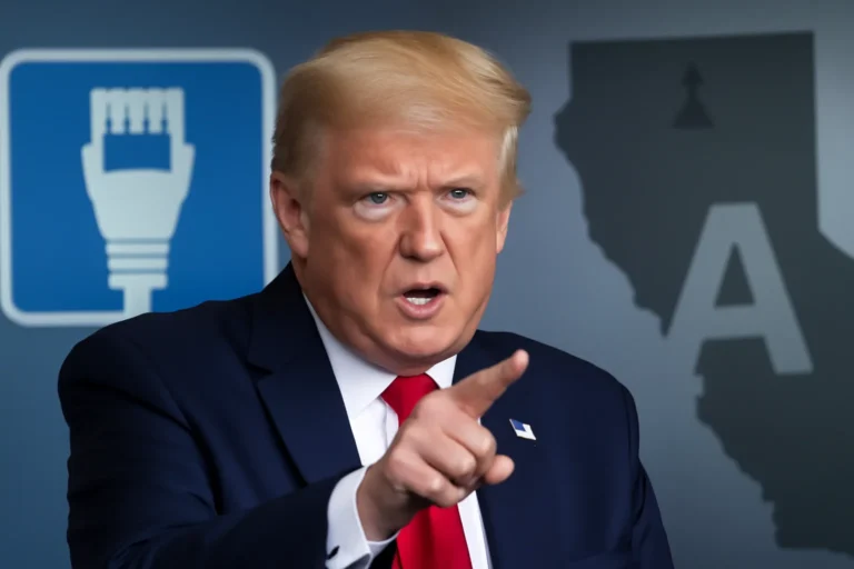 trump ameaça cortar fundos de banda larga para estados com leis de ia