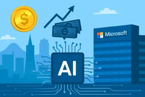 ia no vale do silício: gastos disparam, microsoft fatura alto
