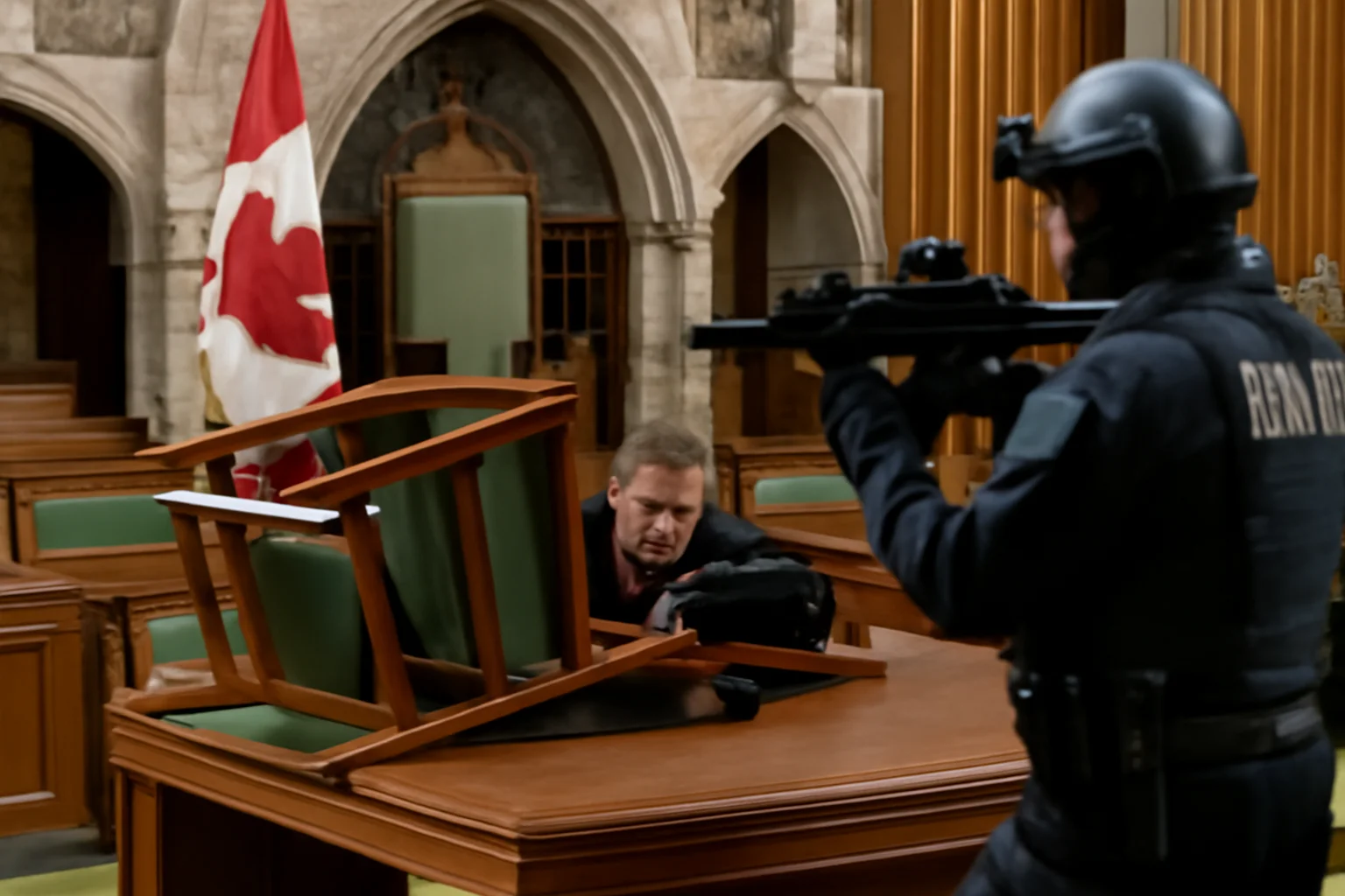 homem barricado no parlamento canadense gera alerta máximo em ottawa