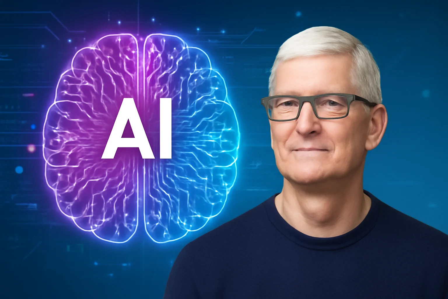 tim cook: ia é "maior que a internet", apple acelera em ia