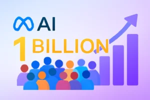 meta ai atinge 1 bilhão de usuários ativos mensais, dobra base em meses