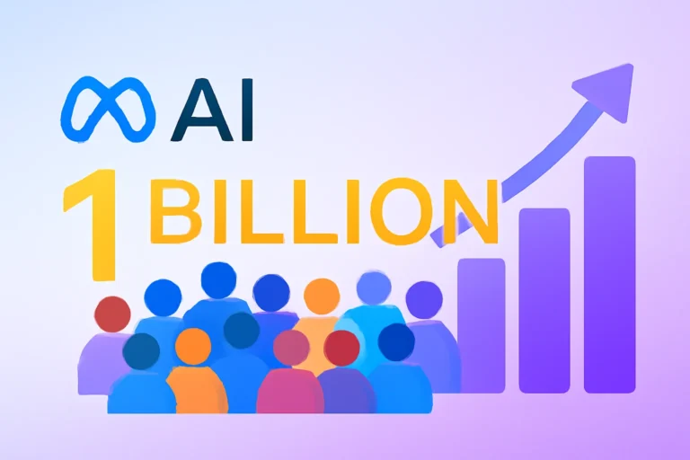 meta ai atinge 1 bilhão de usuários ativos mensais, dobra base em meses