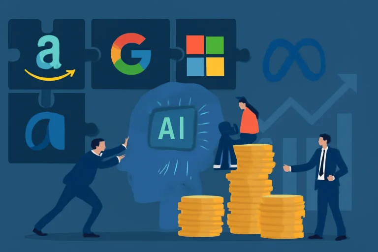 gigantes da tecnologia repassam risco da ia: estratégias inovadoras para custos trillionários