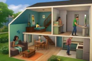 além da casa de bonecas virtual: simulando a vida nos jogos