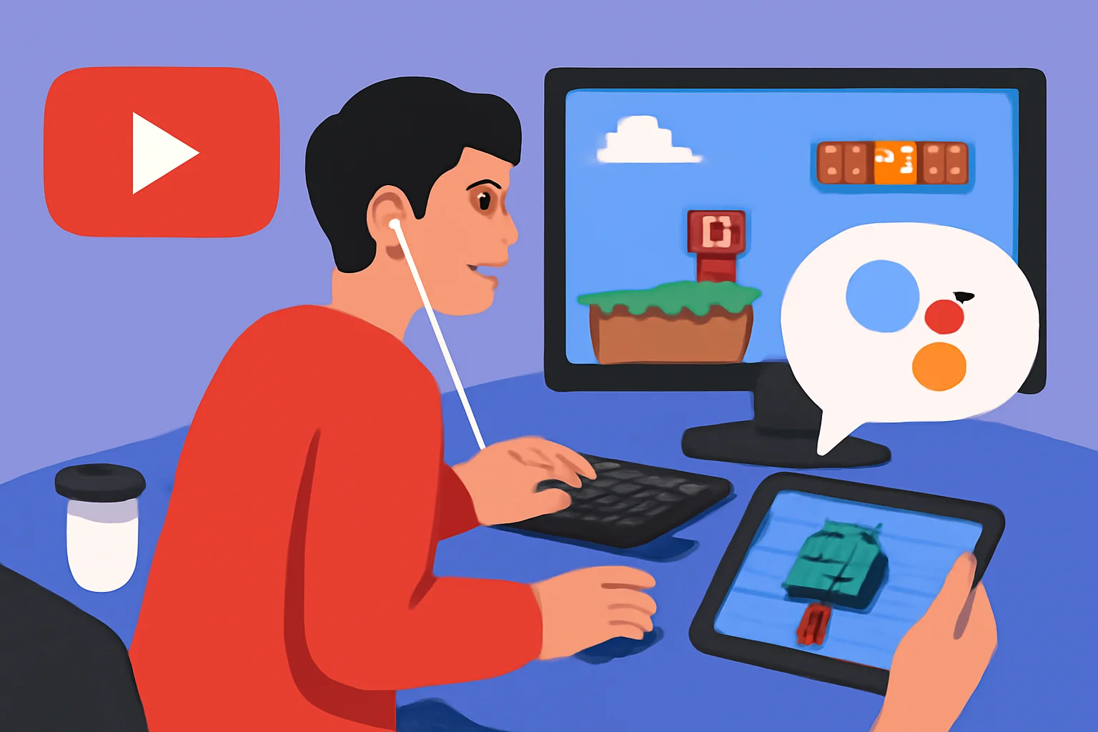 YouTube: criadores podem desenvolver jogos com o Gemini