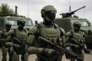 robôs humanoides para o exército: startup planeja 50 mil unidades até 2027