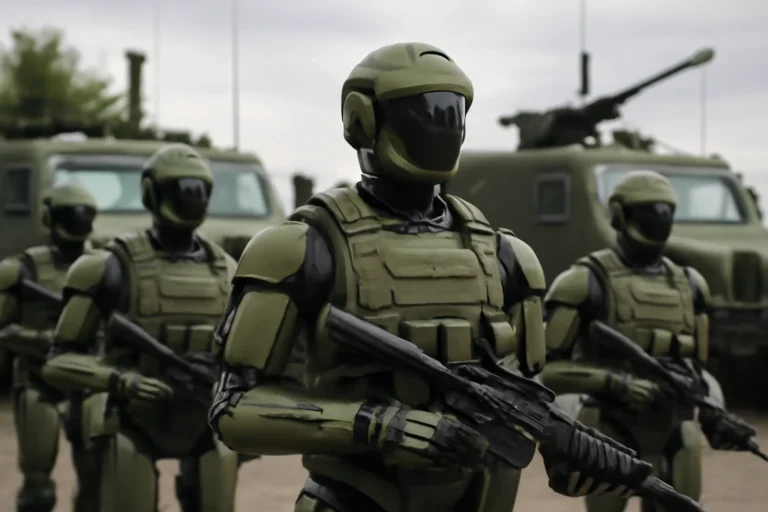 robôs humanoides para o exército: startup planeja 50 mil unidades até 2027