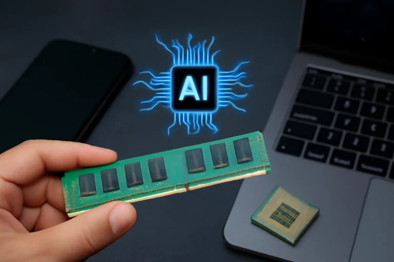 escassez de chips de memória em 2026: ia eleva demanda e afeta celulares e pcs