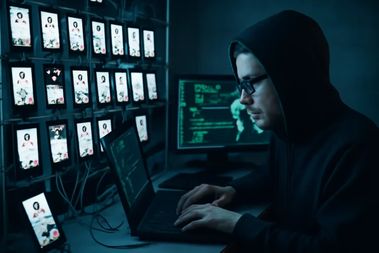 hacker expõe "fazenda de celulares" que criava perfis falsos no tiktok