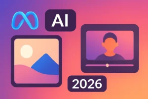 meta acelera ia: novos modelos de imagem e vídeo chegam em 2026