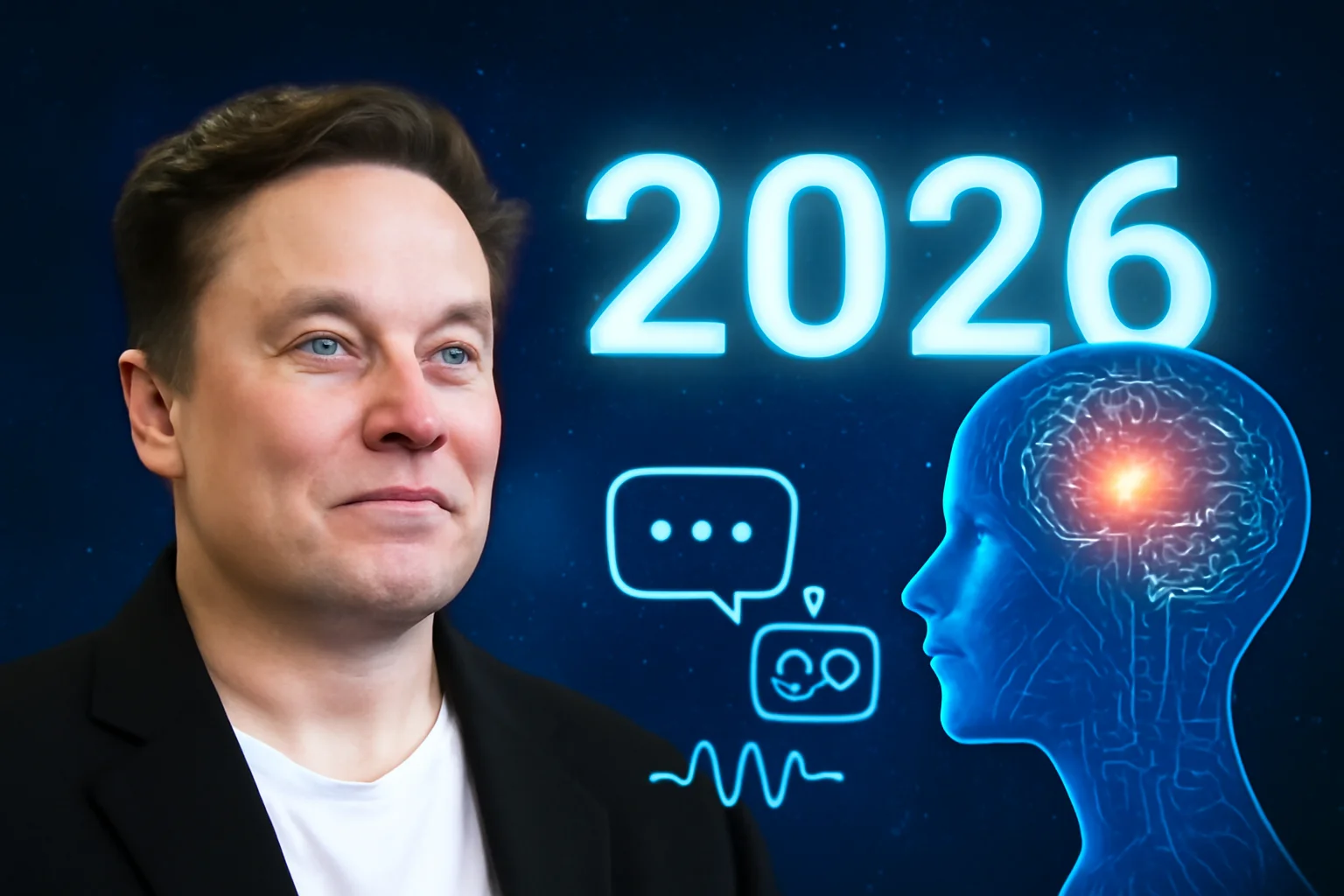 Elon Musk prevê IA Geral em 2026 e mira desafios da Grok AI