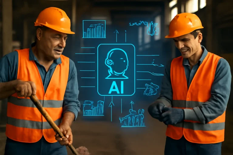 ia impulsiona produtividade de trabalhadores braçais e revoluciona o mercado de trabalho