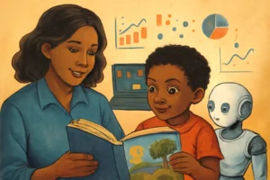 ia e alfabetização de dados: líder lança livro infantil inspirador
