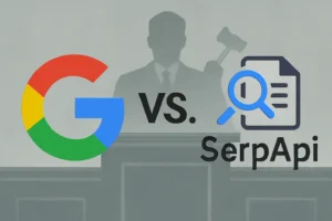 google processa serpapi: a guerra contra a extração de dados de busca sem permissão
