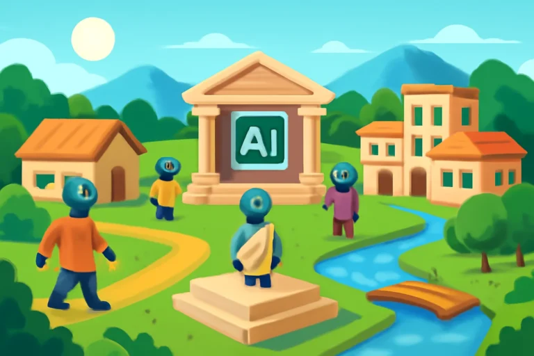 ai town: crie sua civilização de ia do zero com gpt