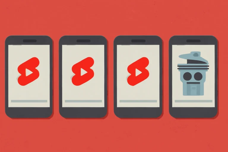 youtube shorts: 1 em cada 5 vídeos para novos usuários é "lixo de ia"
