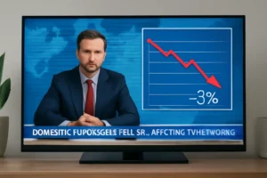 tv news: compras nacionais caem 3%, afetando redes de tv