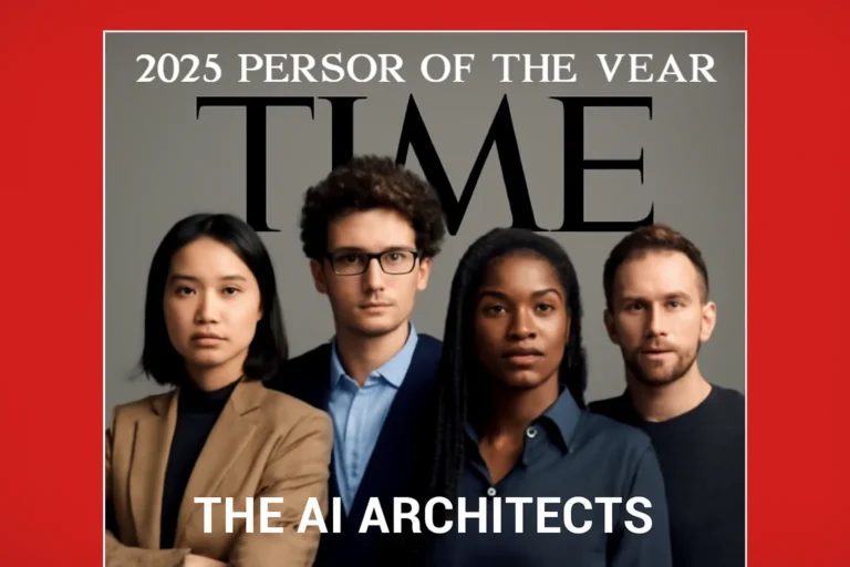 revista time elege "arquitetos da ia" como pessoa do ano 2025