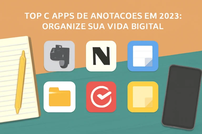 top 6 apps de anotações em 2023: organize sua vida digital