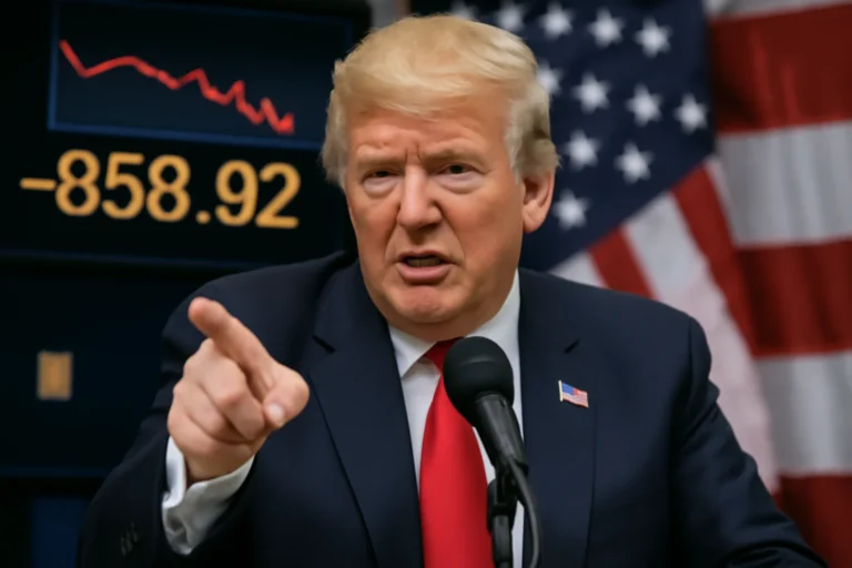 trump mira defesa: ações caem e ele propõe teto salarial e aumento de gastos