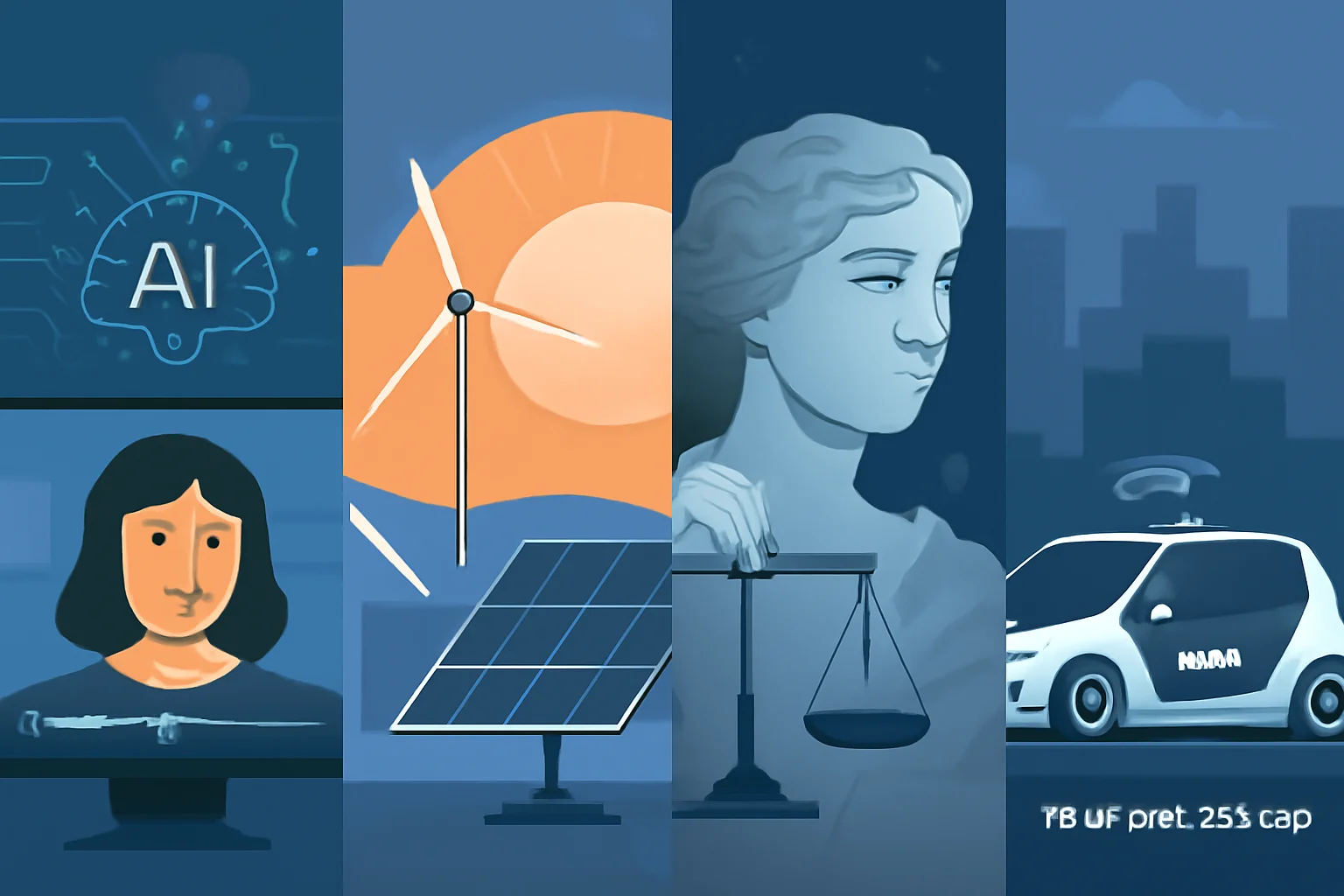 ia revoluciona: vídeo, energia, Ética e robotáxis em 12 de jan de 2026