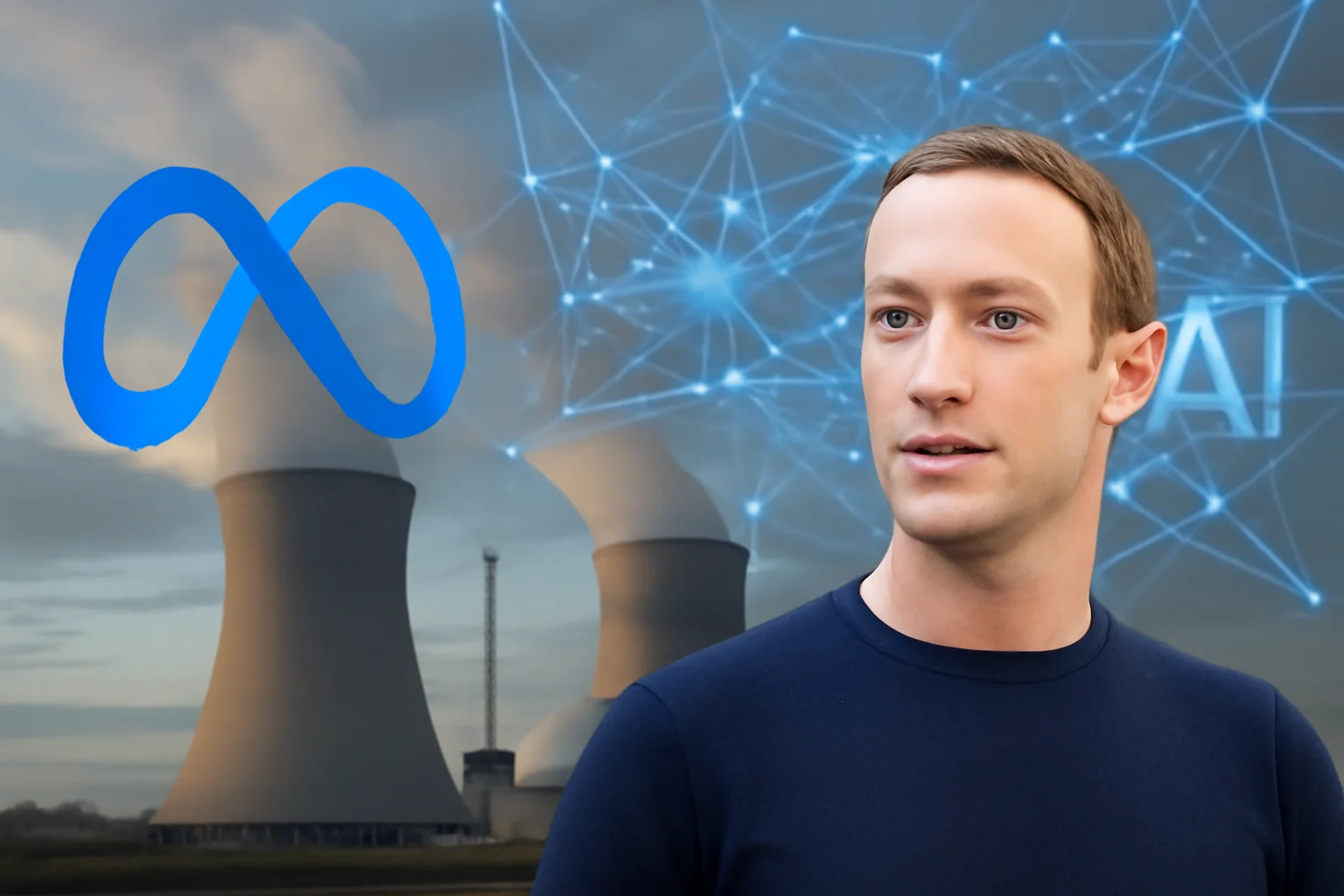 meta compute: zuckerberg aposta em energia nuclear para dominar a ia