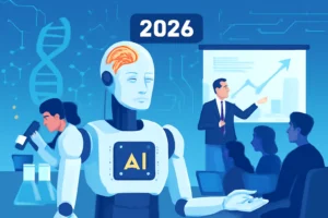 ia revoluciona biofarmacêutica, robótica e educação corporativa em 2026