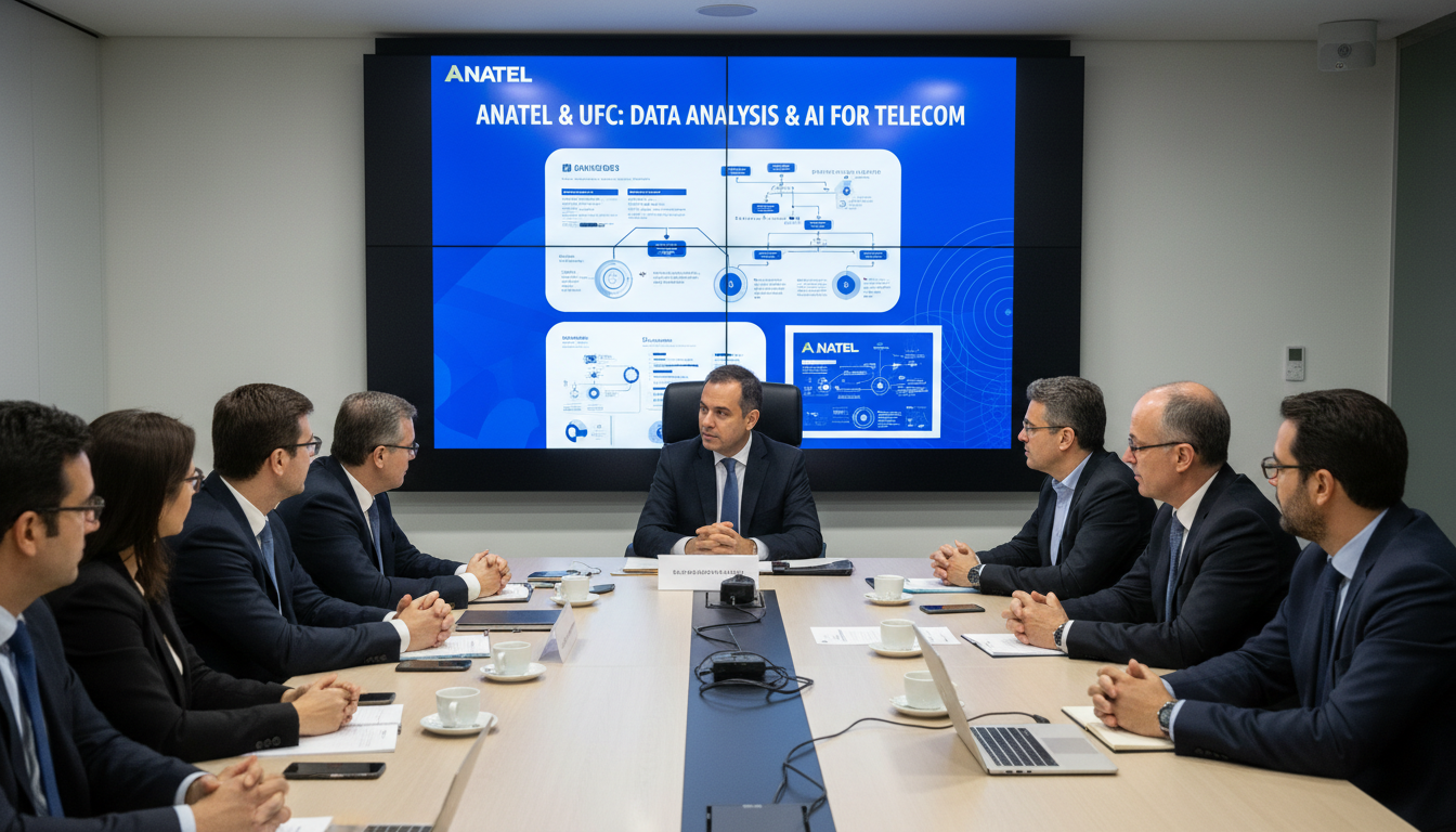 Anatel e UFCG avançam no uso de inteligência artificial em processos sancionadores