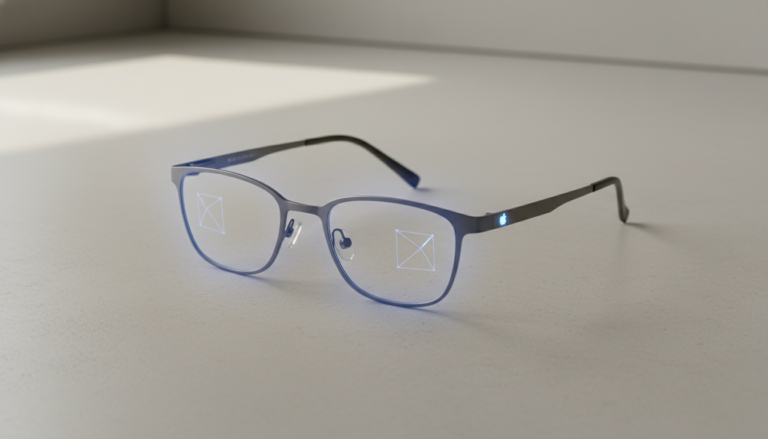 Óculos inteligentes da Apple com design elegante e toque de IA.