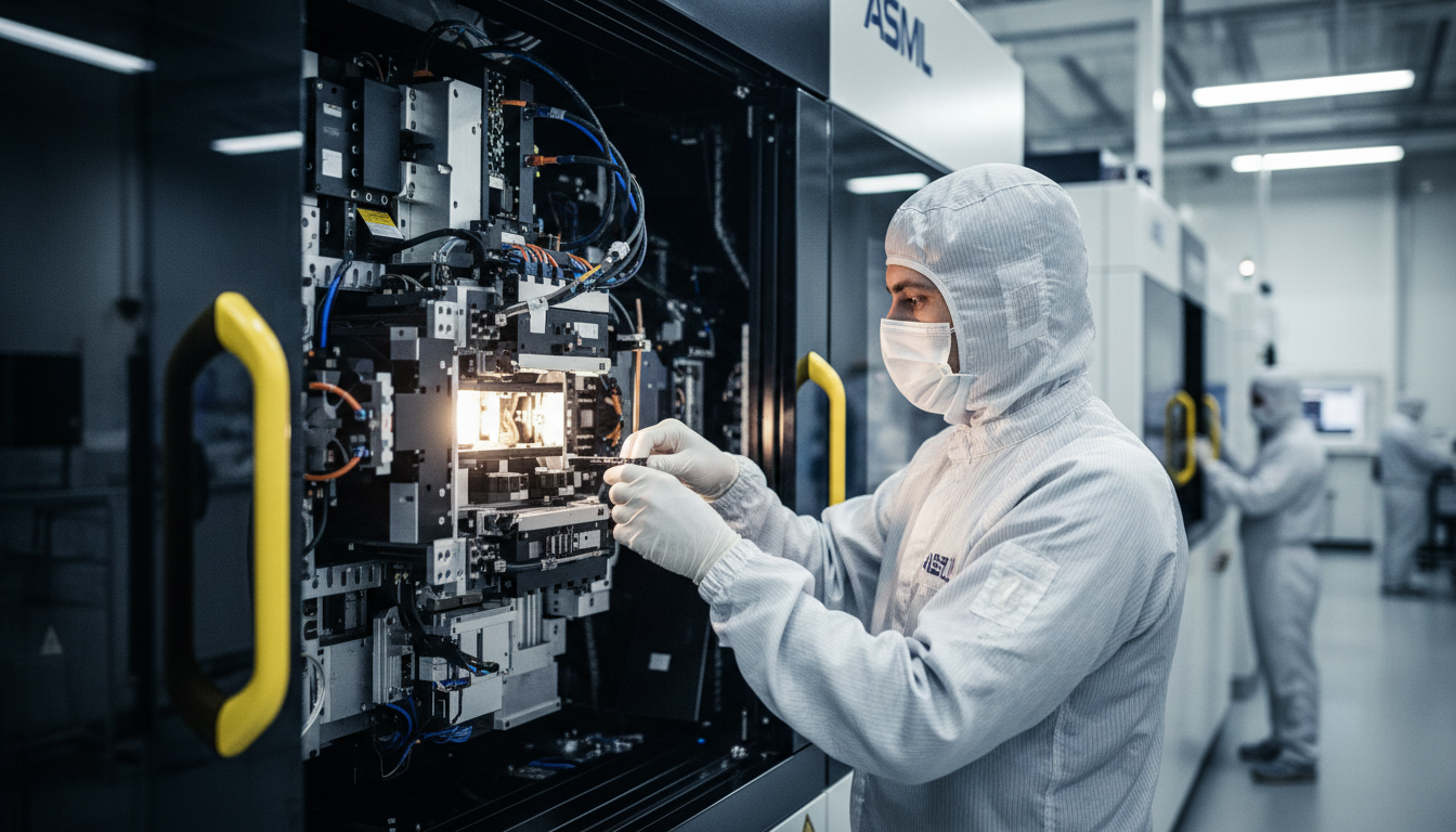 ASML mira crescimento em chips de IA com novas ferramentas e mudança de liderança