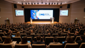 Servidores da Secretaria de Educação de Minas Gerais participam de encontro sobre tecnologias pedagógicas e inteligência artificial.