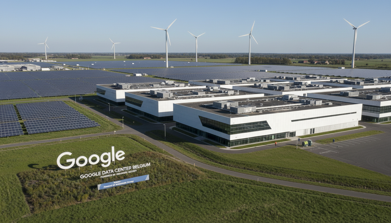 Google Investe €5 Bilhões em IA e Cloud na Bélgica em 2025