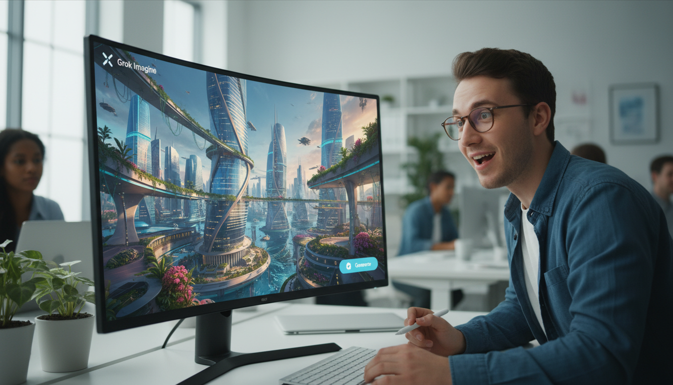Grok Imagine: como gerar imagens e vídeos na IA do X