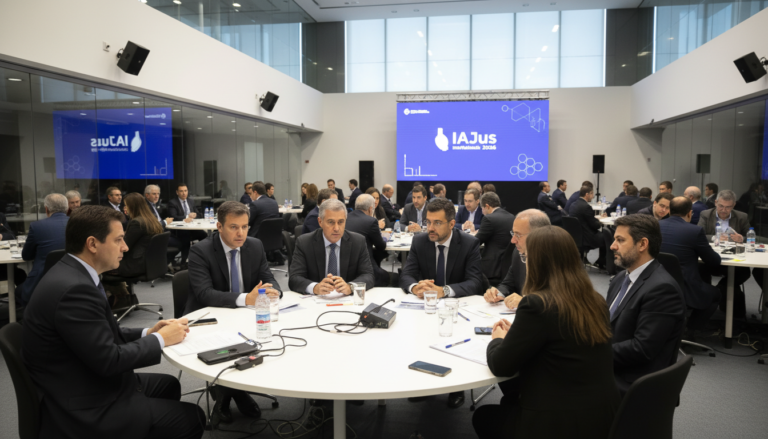 Profissionais do Judiciário participam do Encontro de Integração em Inteligência Artificial do Judiciário (IAJus 2026) em Brasília.