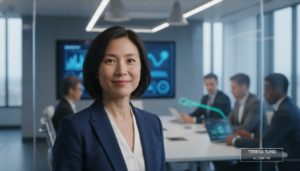 Teresa Tung, líder global de capacitação de dados da Accenture, fala sobre o valor da inteligência artificial para empresas.