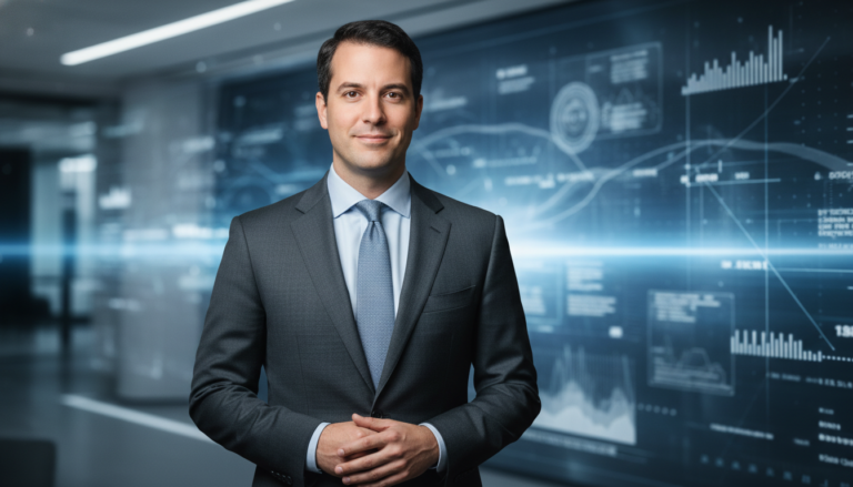 Nathan Achezinsky, vice-presidente da BlackRock, falando sobre o mercado de inteligência artificial.