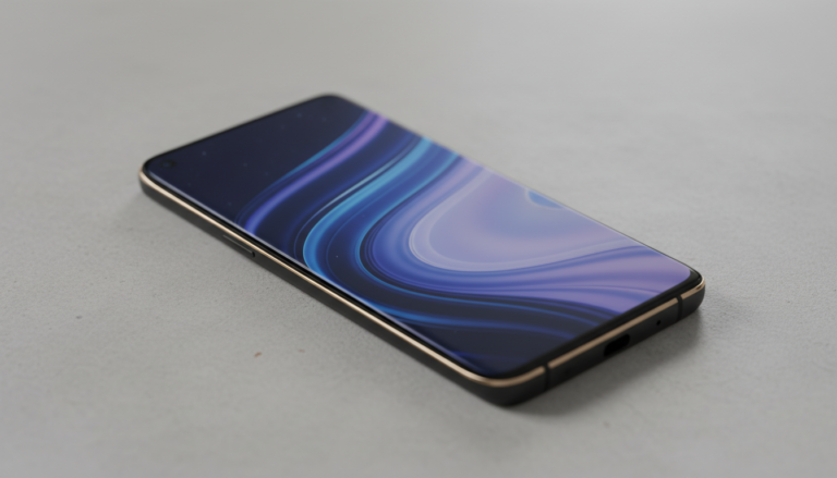 Motorola Edge 60 com tela curva em quatro lados e cores vibrantes