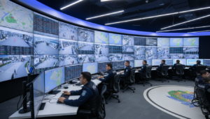 Centro de operações de segurança pública do DF testando inteligência artificial.